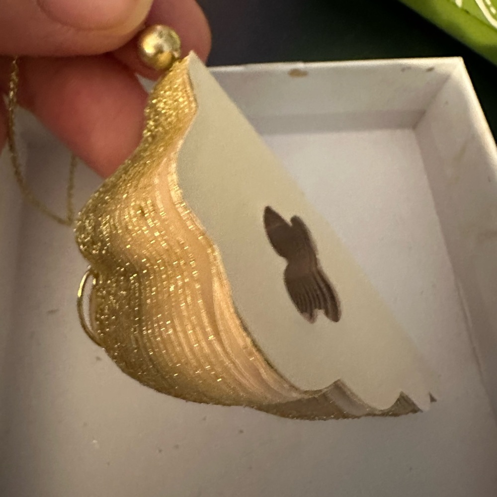 Louis Vuitton Ornament Gold and White